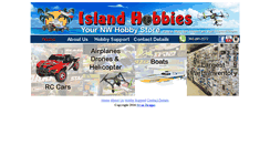 Desktop Screenshot of islandhobbiesstore.com